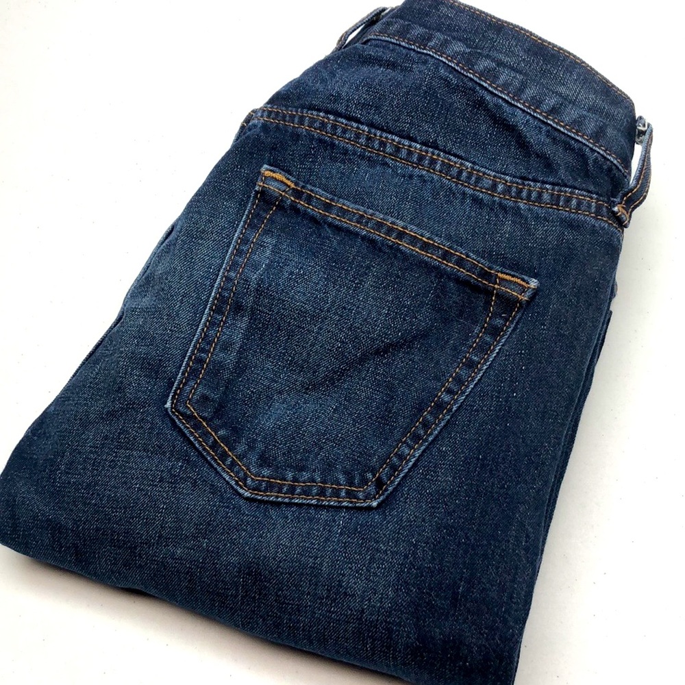 VINTAGE OLD NAVY SLIM STRAIGHT JEANS 28x30 100% COTTON 🦋